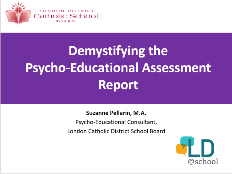 Image of first slide of PPT presentation