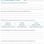 Self-Assessment for Intermediate/Senior Students