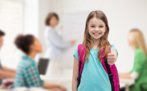 A happy student