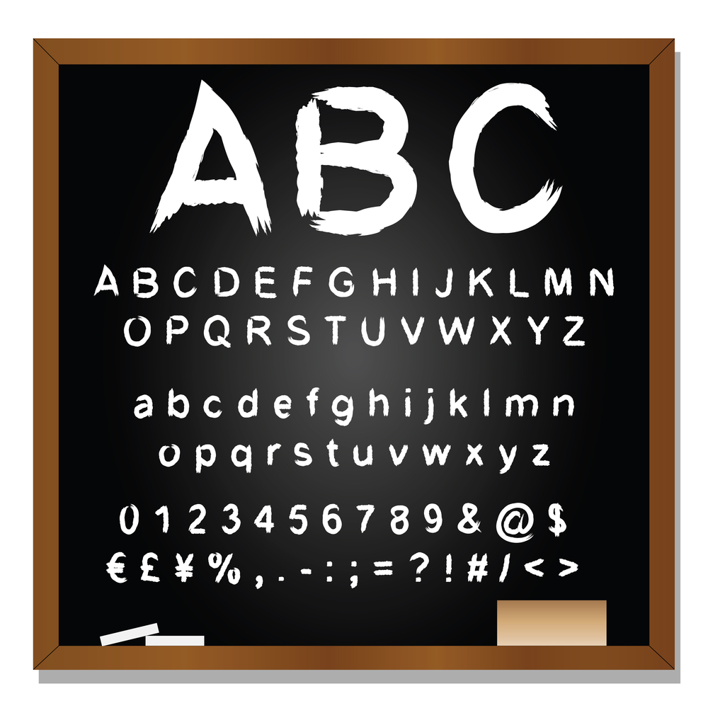 Image of the alphabets