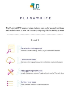 Image of the Plan and Write PDF
