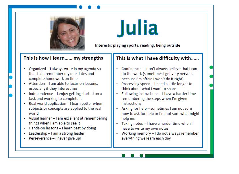 Image of the self advocacy cards