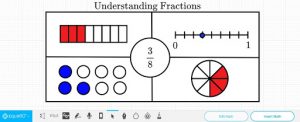 visual representation of fractions differentiation math