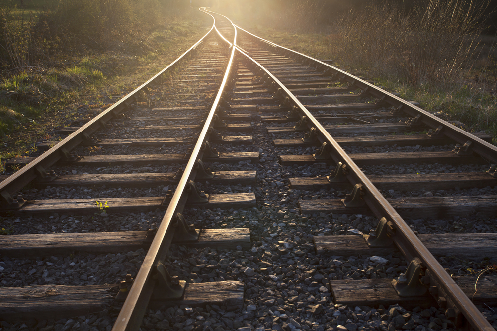 Image of a trail rail