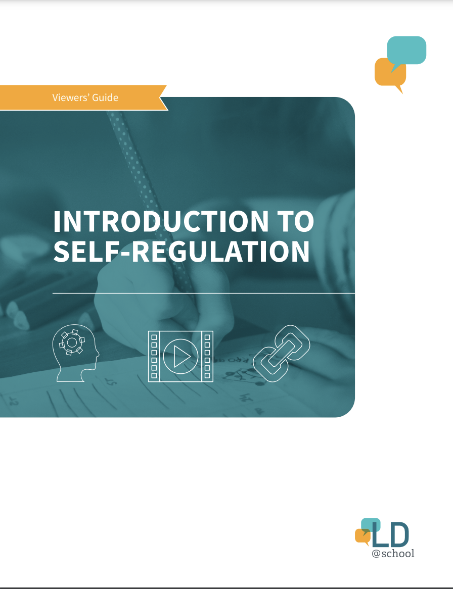 viewer's guide introduction to self-regulation