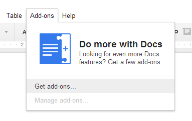 google-docs-addons
