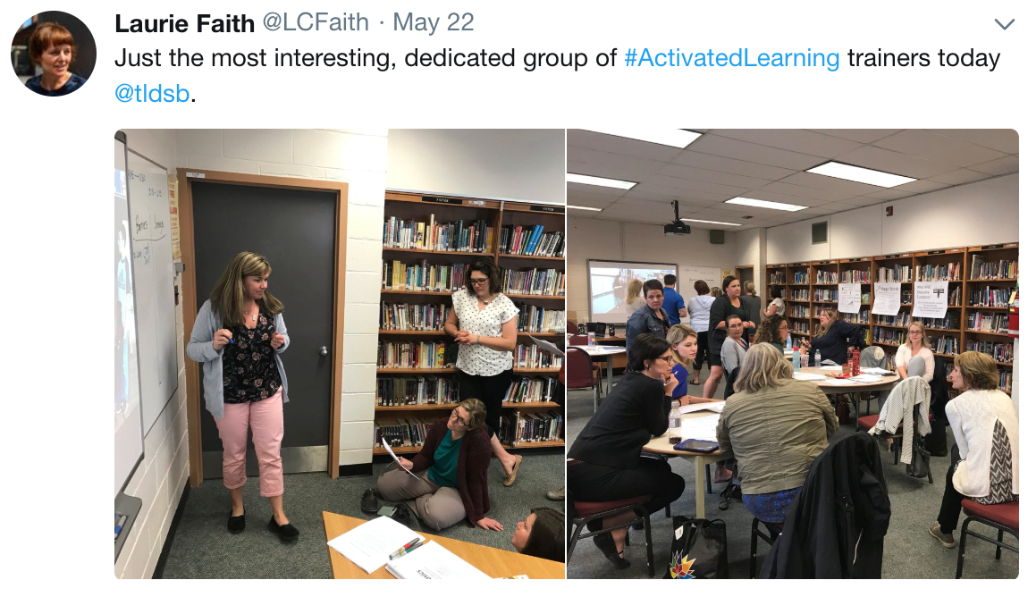 Image of teachers in classrooms
