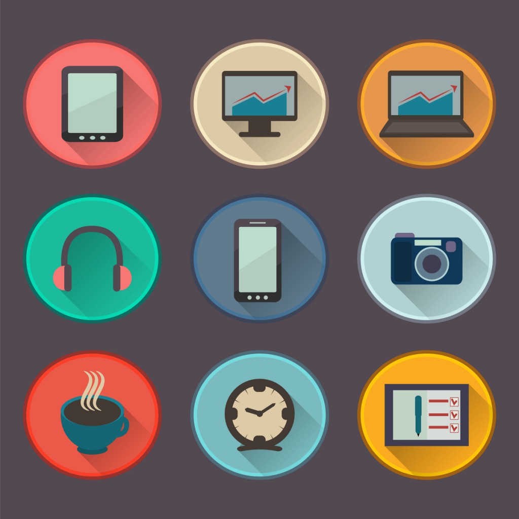 9 graphics representing different technologies