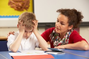 Image: Stressed student